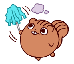 Funny squirrel TAMARIS Sticker sticker #1454941