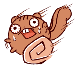 Funny squirrel TAMARIS Sticker sticker #1454944