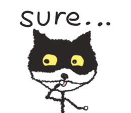 Ken the CAT oRiginal, part III English sticker #1455003