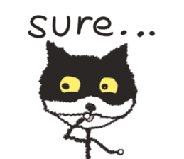 Ken the CAT oRiginal, part III English sticker #1455003