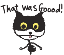 Ken the CAT oRiginal, part III English sticker #1455006