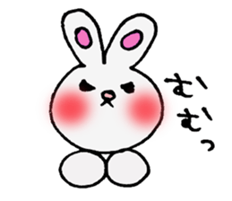 colorful bunny sticker #1455357