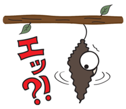 insect girl sticker #1455410