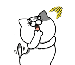 Funny cats of nojako sticker #1455603