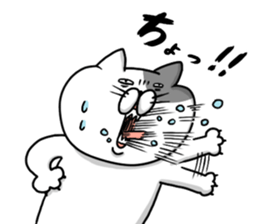 Funny cats of nojako sticker #1455611