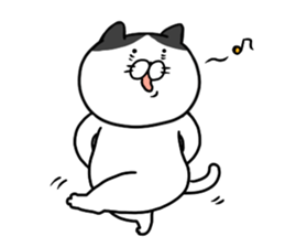 Funny cats of nojako sticker #1455632