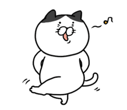 Funny cats of nojako sticker #1455632