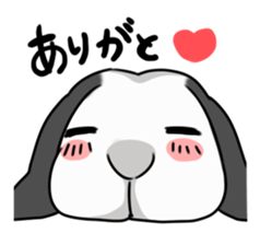 Rabbit leisurely sticker #1456126