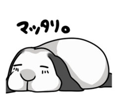 Rabbit leisurely sticker #1456133