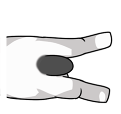 Rabbit leisurely sticker #1456136