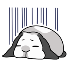 Rabbit leisurely sticker #1456148