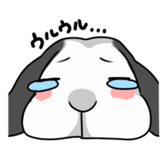 Rabbit leisurely sticker #1456151