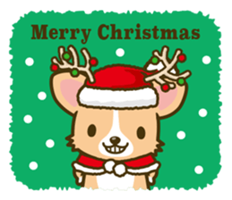 Corgi Christmas vol.1 sticker #1456283