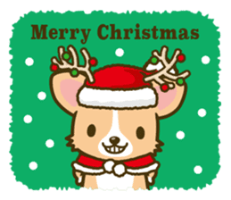 Corgi Christmas vol.1 sticker #1456283