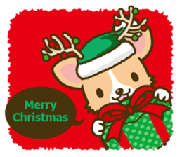 Corgi Christmas vol.1 sticker #1456284