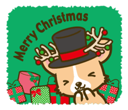 Corgi Christmas vol.1 sticker #1456287