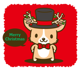 Corgi Christmas vol.1 sticker #1456288