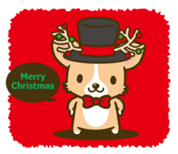 Corgi Christmas vol.1 sticker #1456288
