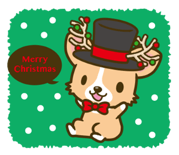 Corgi Christmas vol.1 sticker #1456289