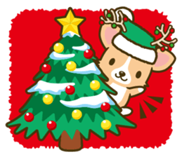 Corgi Christmas vol.1 sticker #1456292