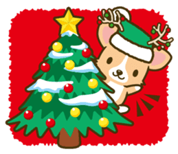 Corgi Christmas vol.1 sticker #1456292