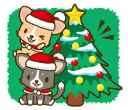Corgi Christmas vol.1 sticker #1456293