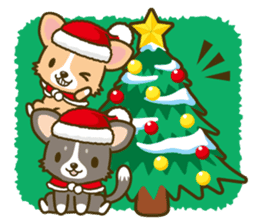 Corgi Christmas vol.1 sticker #1456293