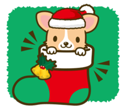 Corgi Christmas vol.1 sticker #1456295