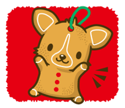 Corgi Christmas vol.1 sticker #1456296