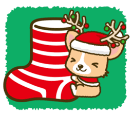 Corgi Christmas vol.1 sticker #1456297