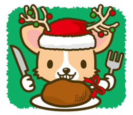 Corgi Christmas vol.1 sticker #1456299