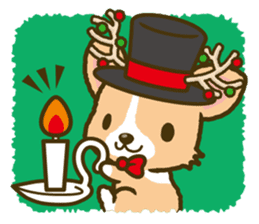 Corgi Christmas vol.1 sticker #1456301