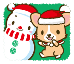 Corgi Christmas vol.1 sticker #1456303