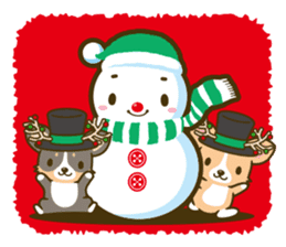 Corgi Christmas vol.1 sticker #1456304