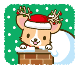 Corgi Christmas vol.1 sticker #1456305