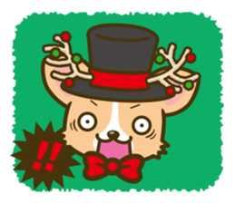 Corgi Christmas vol.1 sticker #1456307