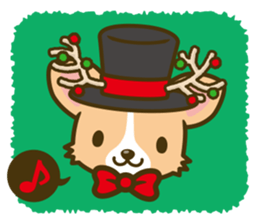 Corgi Christmas vol.1 sticker #1456309