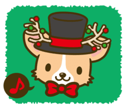 Corgi Christmas vol.1 sticker #1456309