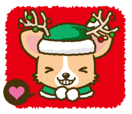 Corgi Christmas vol.1 sticker #1456310