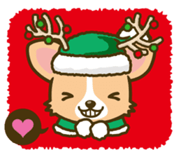 Corgi Christmas vol.1 sticker #1456310