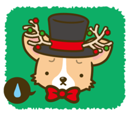 Corgi Christmas vol.1 sticker #1456311