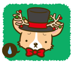 Corgi Christmas vol.1 sticker #1456311