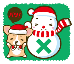 Corgi Christmas vol.1 sticker #1456315