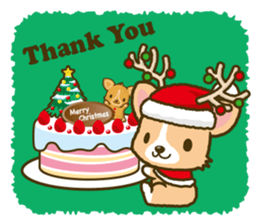 Corgi Christmas vol.1 sticker #1456319