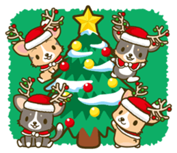 Corgi Christmas vol.1 sticker #1456321