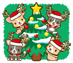 Corgi Christmas vol.1 sticker #1456321