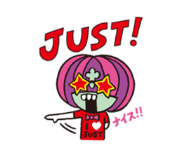 JUST! Sticker by NICHOUKENJYU sticker #1456845