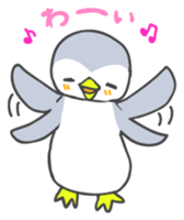 Pi-chan of penguin Japanese version sticker #1457283
