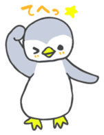 Pi-chan of penguin Japanese version sticker #1457295