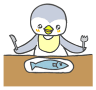 Pi-chan of penguin Japanese version sticker #1457319